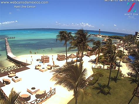 Webcams de México on Twitter Un vistazo a Punta Cancún Faro