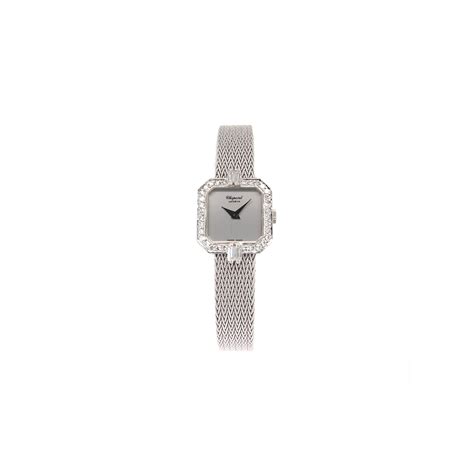 Chopard Geneve Damen Armbanduhr Wei Gold Mit Diamanten Juwelier