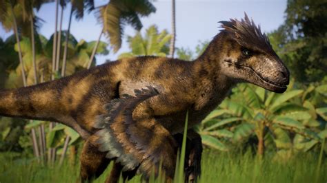 Jurassic Park Film Utahraptor Cosmetics At Jurassic World Evolution 2