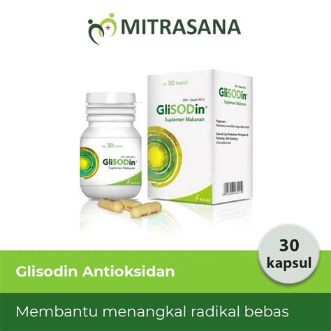 Jual Glisodin Kapsul Membantu Memelihara Daya Tahan Tubuh Shopee