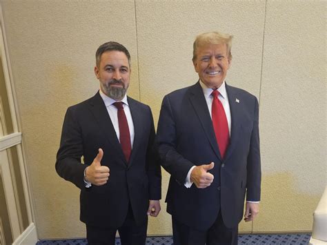 Abascal Se Re Ne Con Trump En Washington En La Principal Cita De