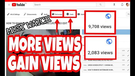 HOW TO GAIN VIEWS USING YOUTUBE SETTINGS ONLY (TIPS) - YouTube 