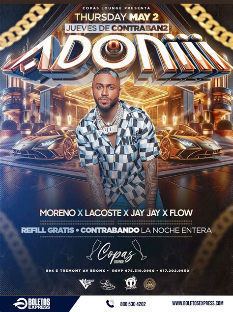 DJ ADONI Tickets BoletosExpress