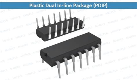 Pdip Plastic Dual In Line Package Pdip Madpcb