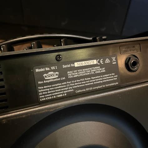 Vox VX1 Guitar Amplifier ボックス ギターアンプ - m591 :m591k230726:GrunSound ...