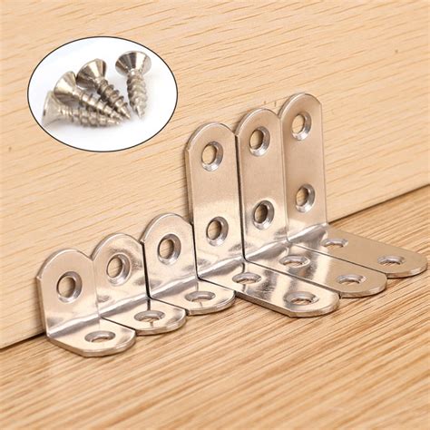 Set Thickened Stainless Steel Angle Fastener Laminates Bracket