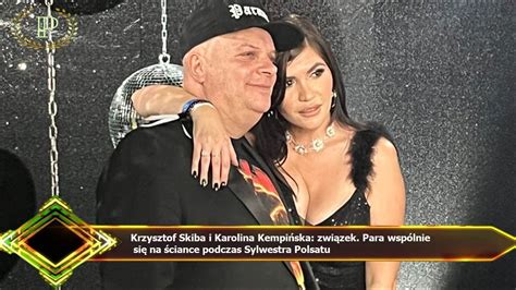 Krzysztof Skiba i Karolina Kempińska związek Para wspólnie się na