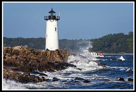 Portsmouth Harbor Lighthouse, Boat Tours, and Attractions in New Hampshire