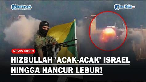 Babat Habis Zionis Hizbullah Tanpa Henti Gempur Markas Israel Di