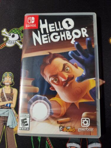 Hello Neighbor Nintendo Switch Game English Cartridge Case Great