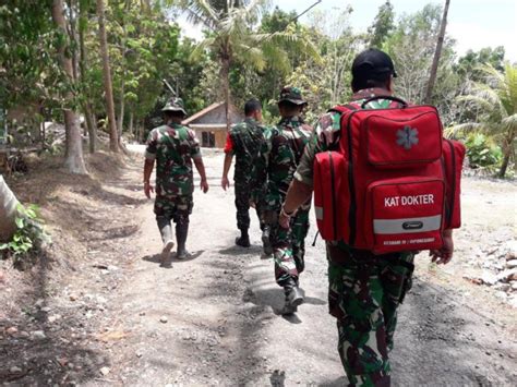 Satgas Tmmd Gandeng Kesehatan Kodam Untuk Turun Berikan Layanan