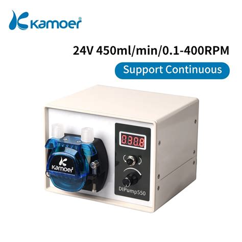 Kamoer Dip Intelligent 24v Lab Peristaltic Pump With Stepper Motor