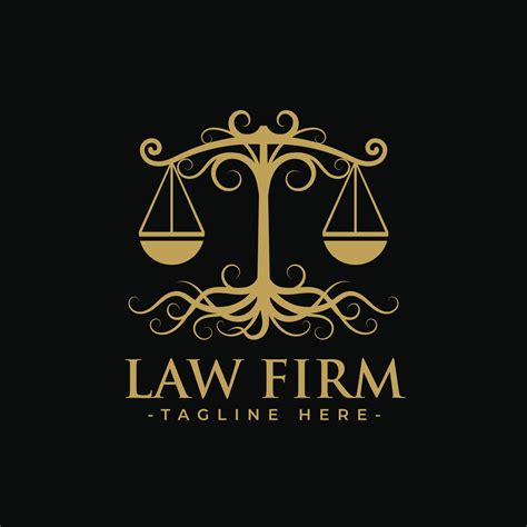 Law firm gold premium logo template 4912905 Vector Art at Vecteezy