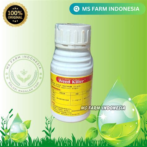 Jual Herbisida Sistemik Selektif Weed Killer Pembasmi Gulma Daun Lebar