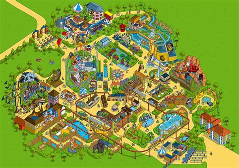 Theme Park Map Mrs Seckler