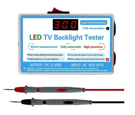 Тестер для светодиодных лент MHZ Led Tester 9452, 0-300 В, 12 Вт от ...