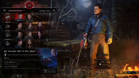 Evil Dead The Game How To Unlock Ash Williams Ash Vs Evil Dead