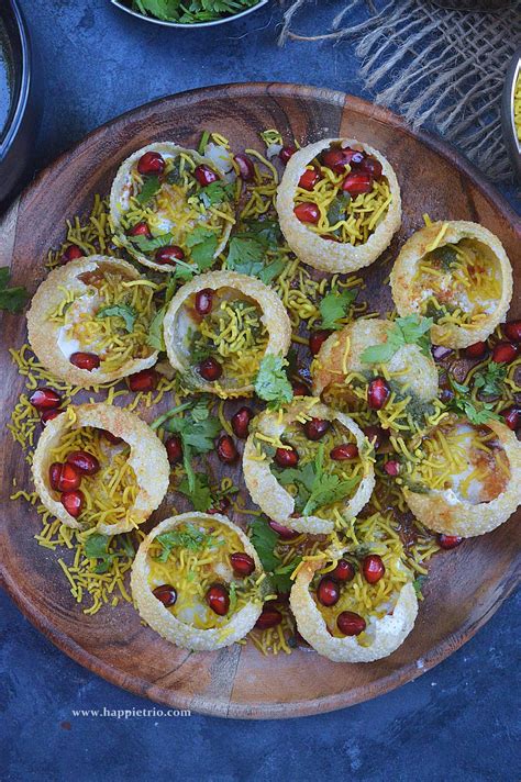 Dahi Puri | Dahi Puri Chaat - Cook with Sharmila