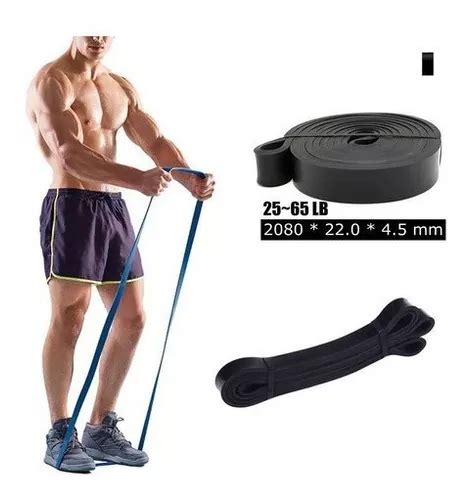 Super Band Elastico Extensor Cross Borracha Preto Fit MercadoLivre