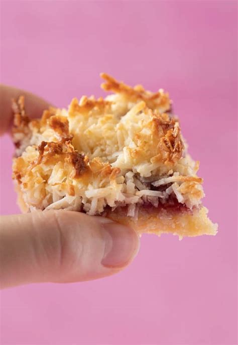 Healthy Coconut Jam Slice At John Lindgren Blog