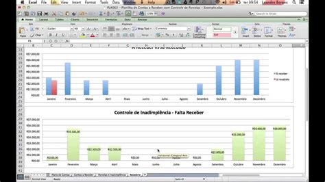 Planilha De Controle De Inadimpl Ncia Clientes Inadimplentes