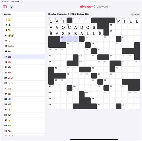 Apple News Crossword 11/6/2023: Genius twist with emoticons? Or a step