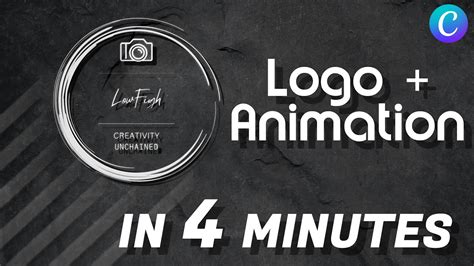 Make a Good Looking Logo Animation In 4 Minutes! - Canva Tutorial - YouTube