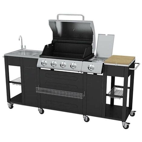 Vidaxl Barbecue De Cuisine D Ext Rieur Montana Br Leurs