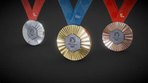 ArtStation - Paris 2024 Summer Olympics Medals | Resources