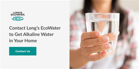 What Is Alkaline Water Long S Ecowater