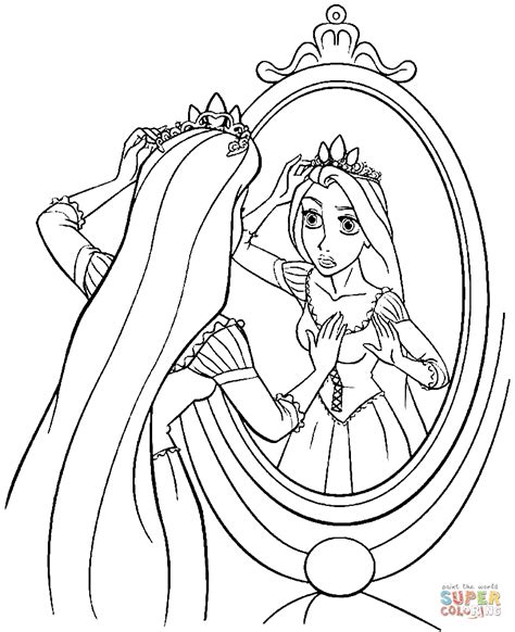 Tangled Lanterns Coloring Pages Sketch Coloring Page