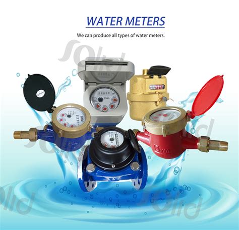 Iso Class B Woltman Type Dry Dial Cast Iron Body Flanged Water