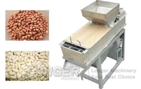 Dry Peanut Skin Peeling Machine Roasted Groundnut Peeler For Sale