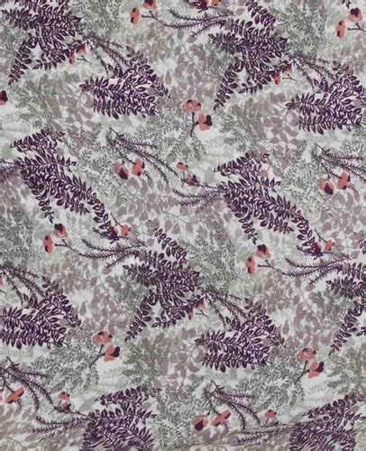 Procion Print Floral Printed S Rayon Fabric For Interlining