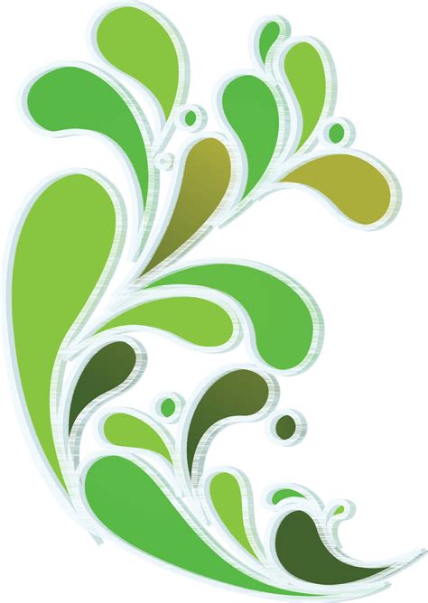 Green Leaves Decorated Background 24860243 Vector Art At Vecteezy