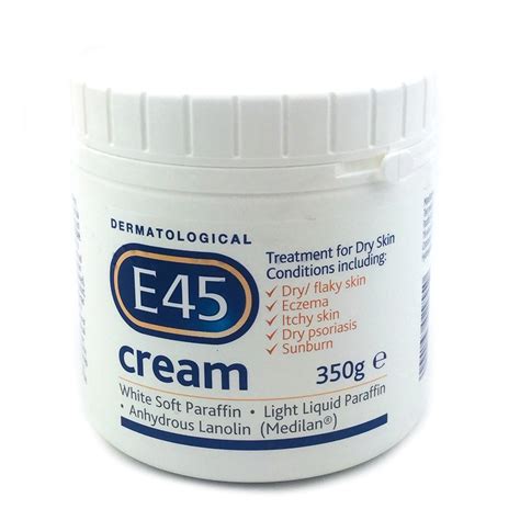 E45 Dermatological Cream For Dry Eczema And Psoriasis Skin Shopee