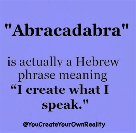 Abracadabra Third Eye Awakening, Phrase Meaning, Abracadabra, Story ...