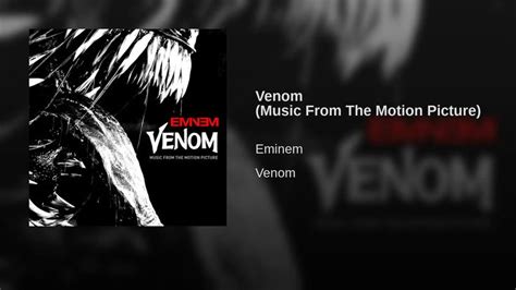 Venom Music From The Motion Picture Motion Picture Eminem Picture