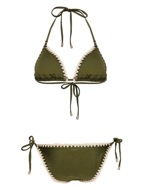 Zimmermann Junie Crochet Edge Bikini Set Farfetch