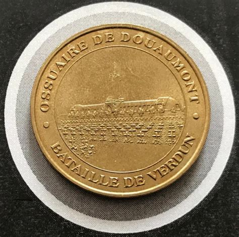 MONNAIE DE PARIS Medaille Jeton Touristique Evm Mdp Ossuaire Douaumont