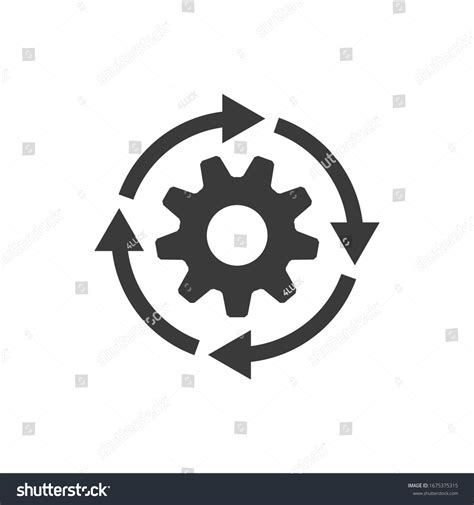 Process Icon Vector