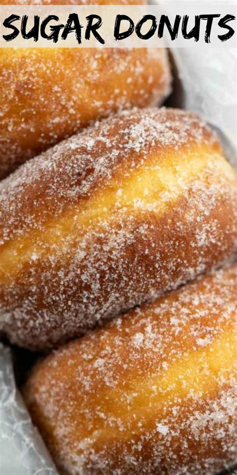 Simple Sugar Coated Doughnuts Let The Baking Begin Easy Donut