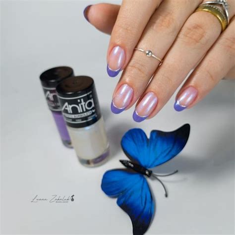 Esmalte Anita Top Coat Efeito Borboleta