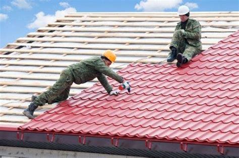 Крыша из металлочерепицы