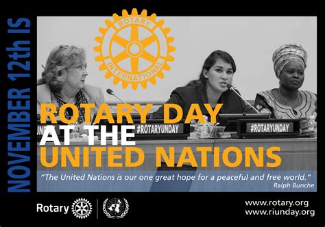 Rotary Day At The United Nations Rotary Club Of Sweetwater