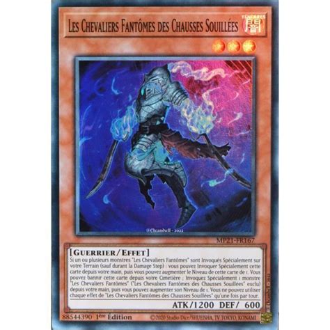 Carte YU GI OH MP21 FR167 Les Chevaliers Fantômes des Chausses