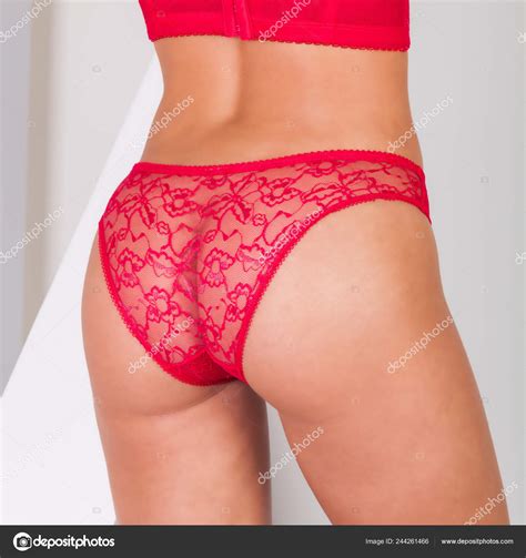 Perfect Body Woman Latina Underwear Close Panty Stock Photo By