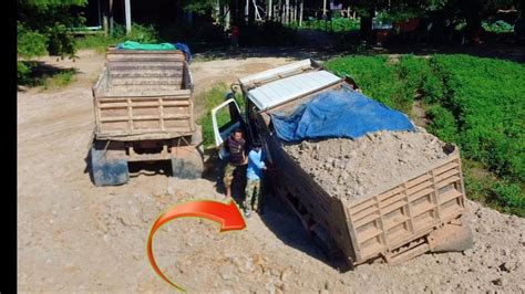 New Project Bulldozer Mitsubishi D A And Ton Truck In Action