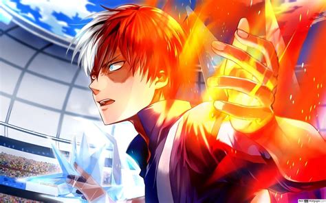 Shoto Todoroki My Hero Academia Wallpaper Pc Shoto Todoroki 4k 8k Hd