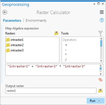 Raster Calculator Spatial Analyst Arcgis Pro Documentation